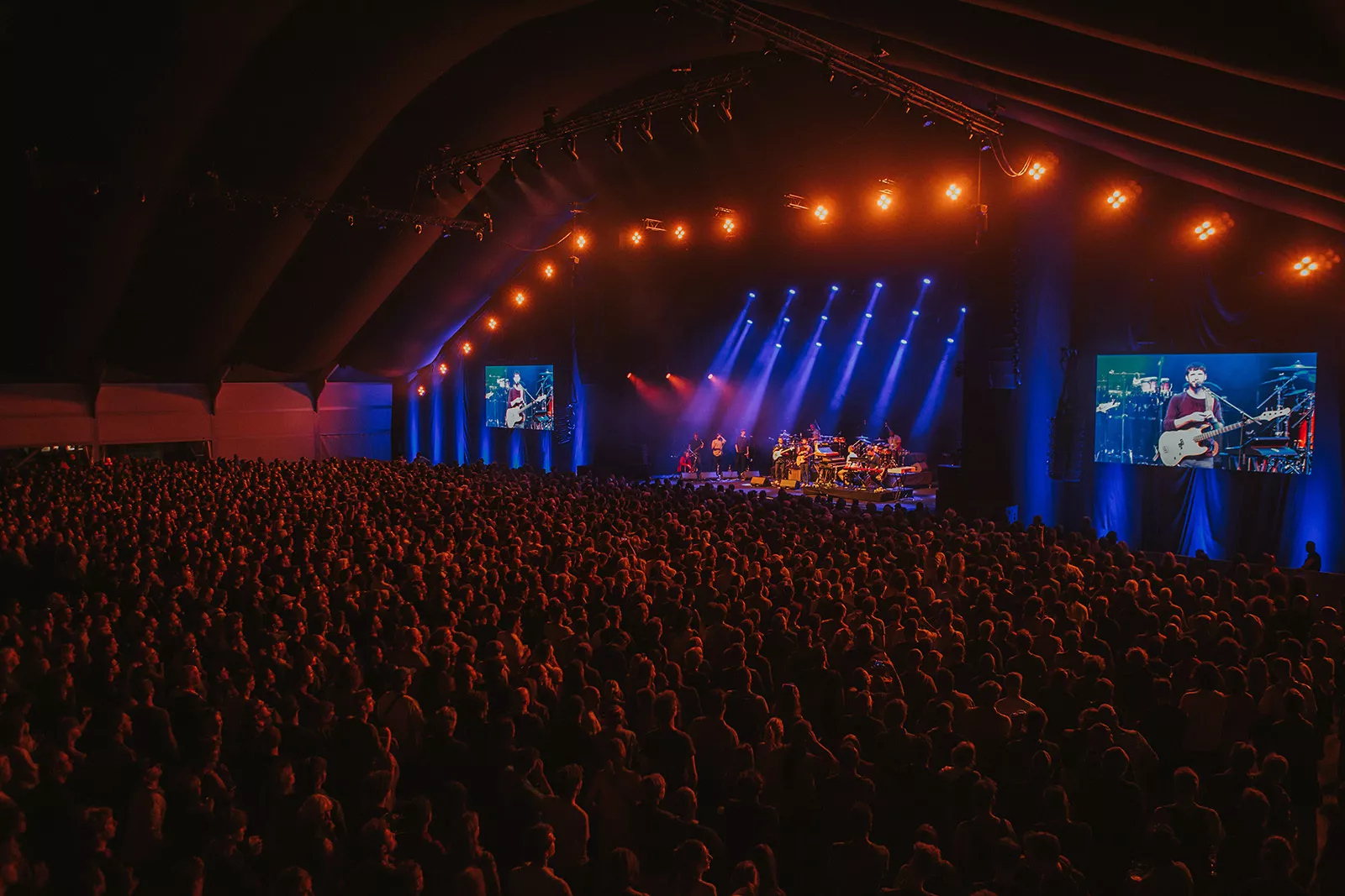 Gent Jazz - podium en lichtspektakel